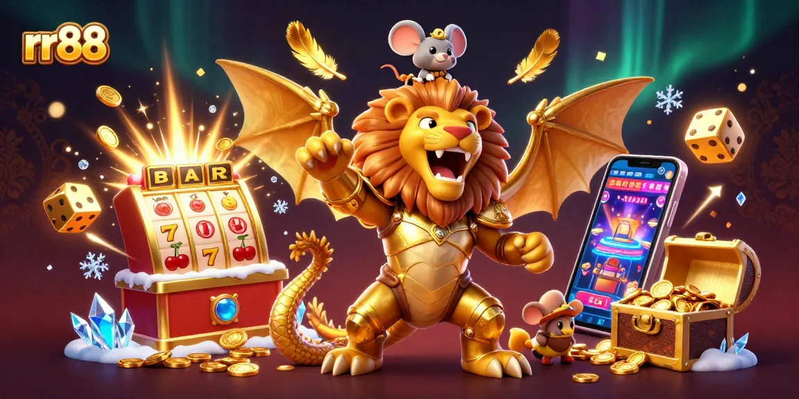 Experience thrilling play at rr88 with a vibrant jackpot explosion and dynamic casino elements.